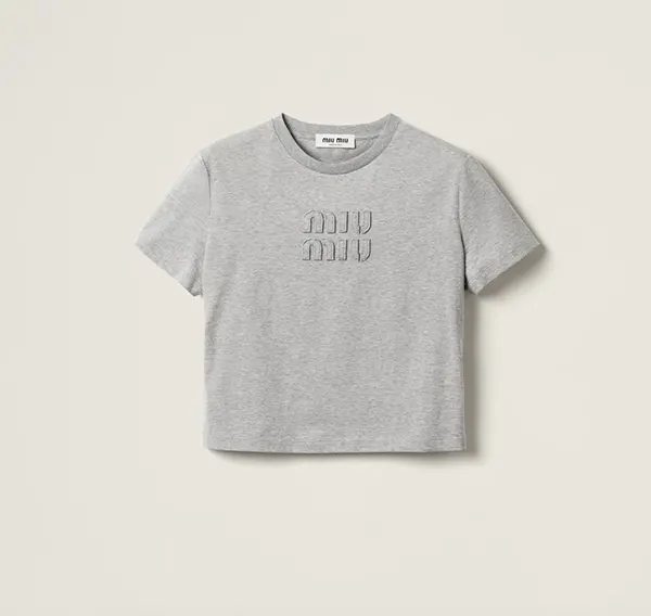 ミュウミュウ ジャージーTシャツ コピー MJN483