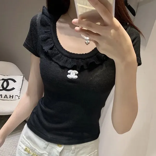 完売必至!【胸元フェミニン♡オシャレに細見え】シャネル コピー タンクトップ トップス 25051410