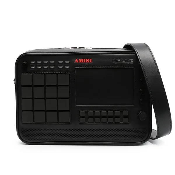 アミリ n級品 ドラムマシンレザークロスボディバッグ 2色 ami012120