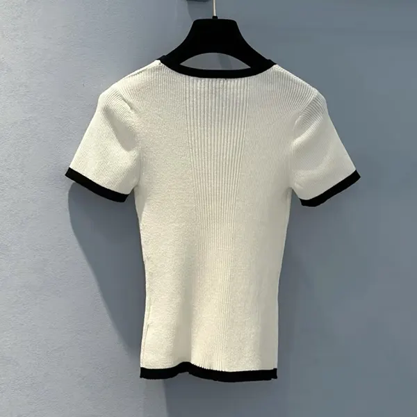 シャネル トップス Tシャツ CCロゴ P79495 K11480 NAEEL