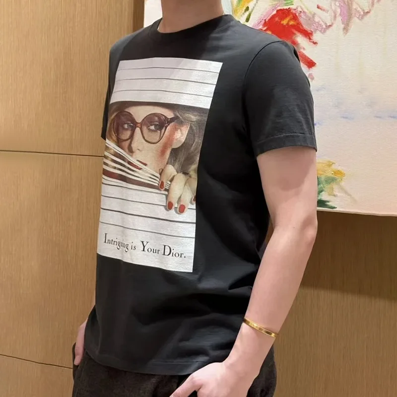 【スーパーコピーN級品】ディオール Heritage メンズ Tシャツ n級品 2色 593J668G0677_C089