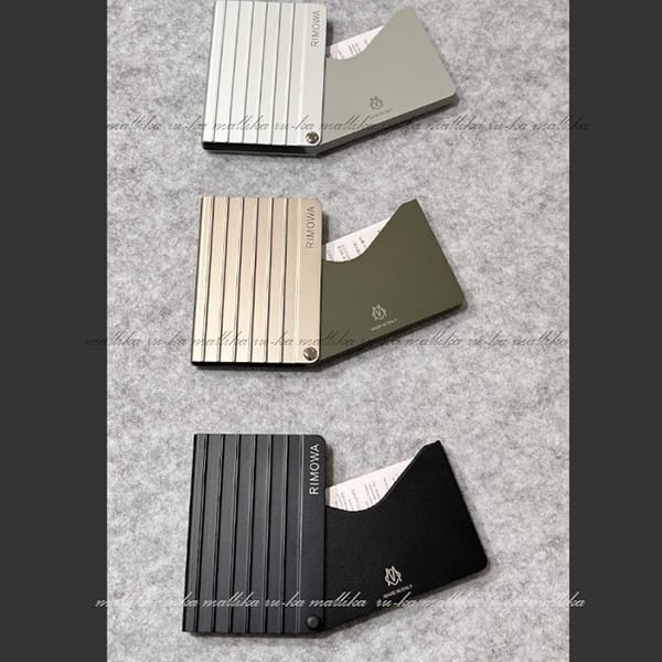 【リモワ】アルミニウム カードホルダー 偽物 名刺入れ rm25613