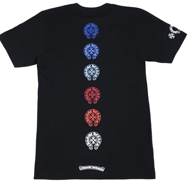 クロムハーツ Multi Colored Horseshoe Tシャツ コピー ch256131
