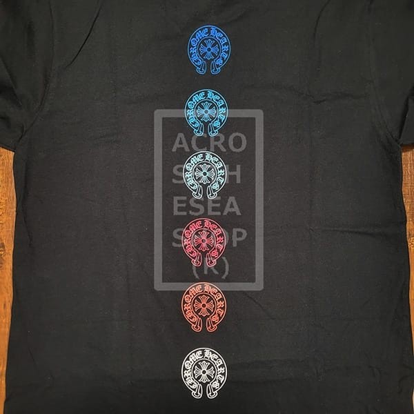 クロムハーツ Multi Colored Horseshoe Tシャツ コピー ch256131