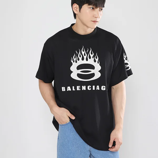超人気[N級]☆★バレンシアガ★バーニング ユニティ オーバーサイズ Tシャツ 偽物 bl2572