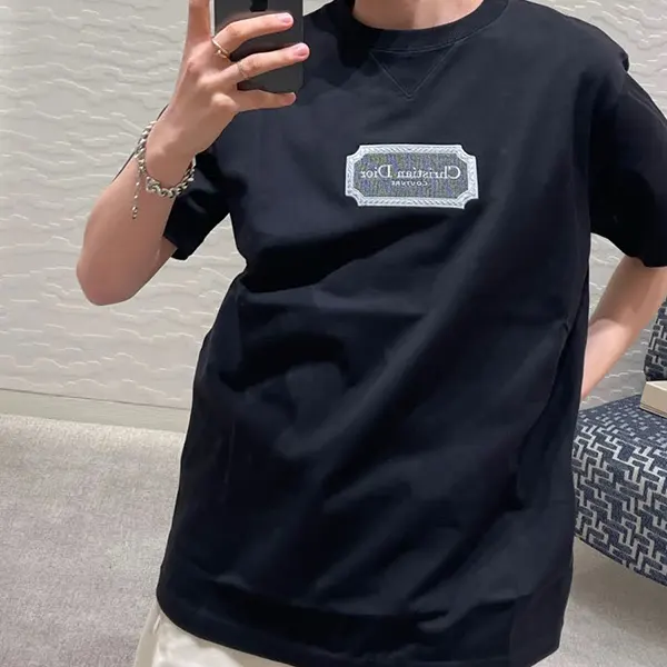 即発送★ディオール n級品 リラックス フィット Couture Tシャツ 343J696C0554