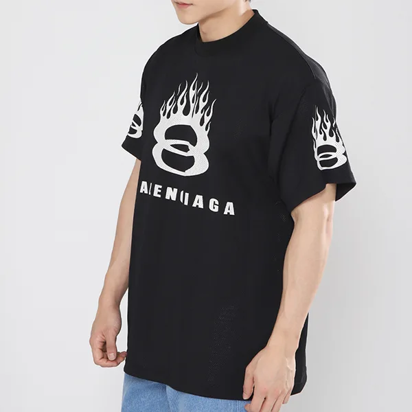 超人気[N級]☆★バレンシアガ★バーニング ユニティ オーバーサイズ Tシャツ 偽物 bl2572