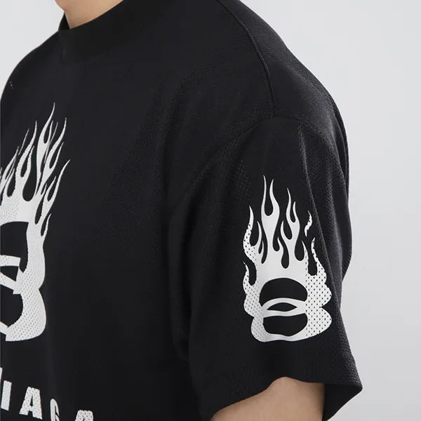 超人気[N級]☆★バレンシアガ★バーニング ユニティ オーバーサイズ Tシャツ 偽物 bl2572