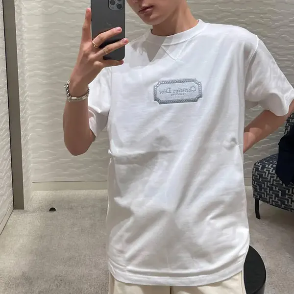 即発送★ディオール n級品 リラックス フィット Couture Tシャツ 343J696C0554