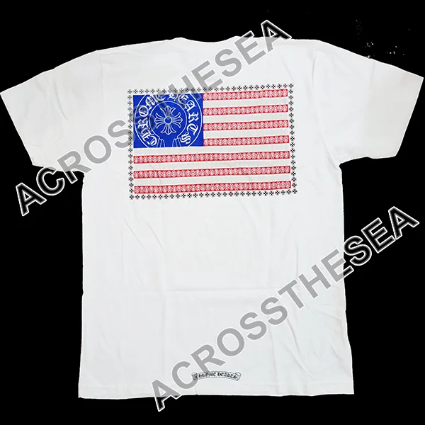 クロムハーツ Tシャツ コピー American Flag ダガー S/S TEE 2571616
