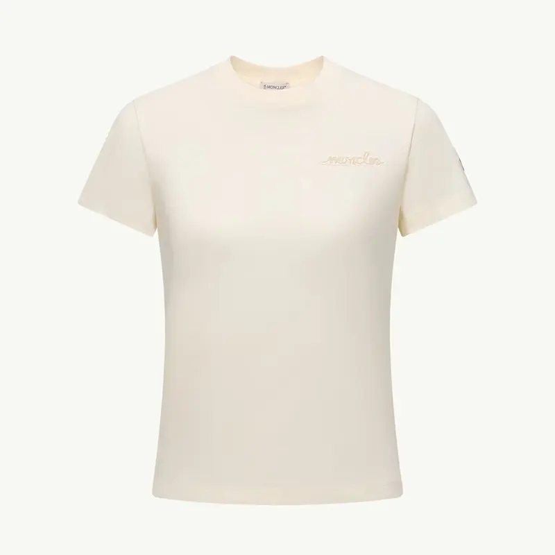 モンクレール ビーズロゴ コットン Ｔシャツ スーパーコピー3色 mk20250816