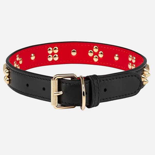 ルブタン Loubicollar コピー レザー 犬用 首輪＆リード セット lo258141
