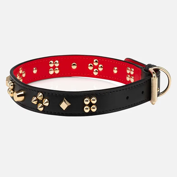 ルブタン Loubicollar コピー レザー 犬用 首輪＆リード セット lo258141