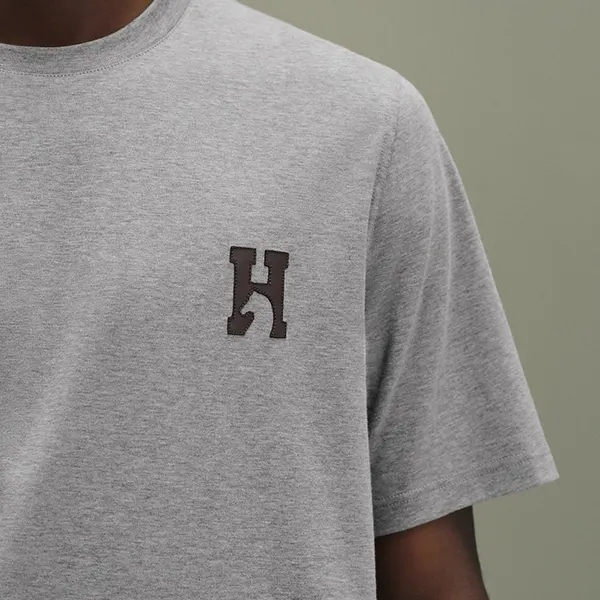 エルメス 「HCheval」ミニレザーパッチTシャツ H567810HA64LA