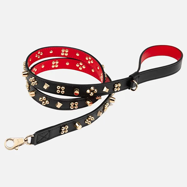 ルブタン Loubicollar コピー レザー 犬用 首輪＆リード セット lo258141