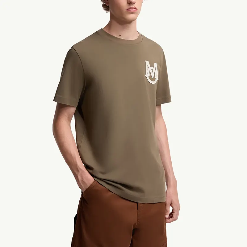 モンクレール モノグラムコットン Tシャツ パロディ ロゴ 5色 mk20250804