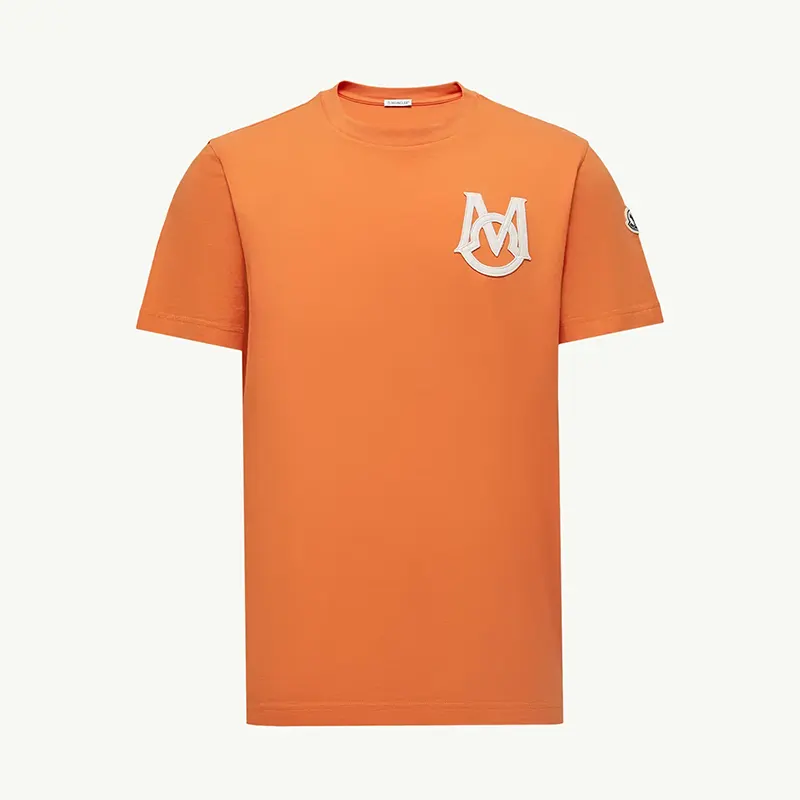 モンクレール モノグラムコットン Tシャツ パロディ ロゴ 5色 mk20250804