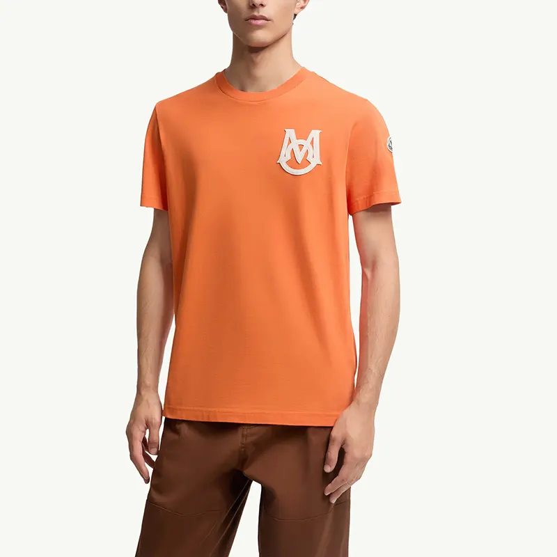 モンクレール モノグラムコットン Tシャツ パロディ ロゴ 5色 mk20250804