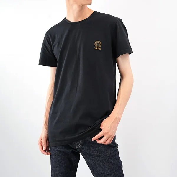 ヴェルサーチェ ヴェルサーチ クルーネック半袖Tシャツ コピー AUU01005