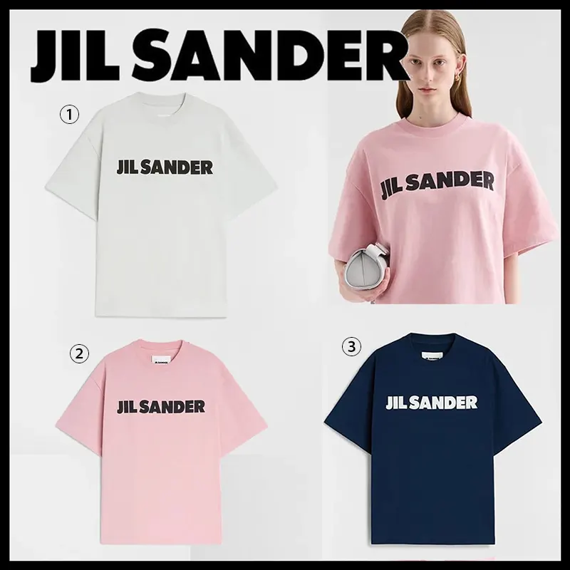 日本人気◆[N級]ジルサンダー 偽物 ロゴTシャツ コットンジャージー 3色 jil20250801