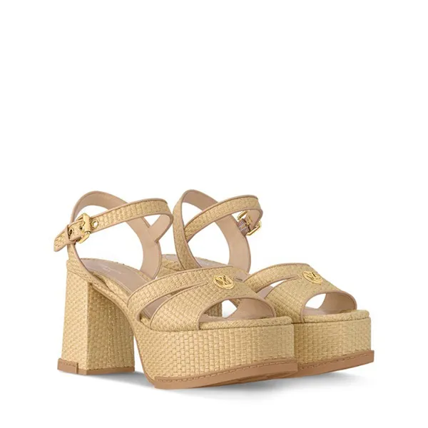 素敵な【大人気☆】ルイヴィトン 偽物 マヤヒールプラットフォームサンダル 1AHNP0