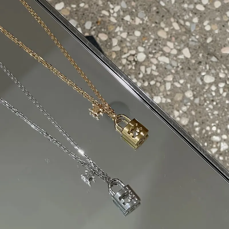 セリーヌ トリオンフ ロック ラージネックレス パチモン 2色 sl20250811