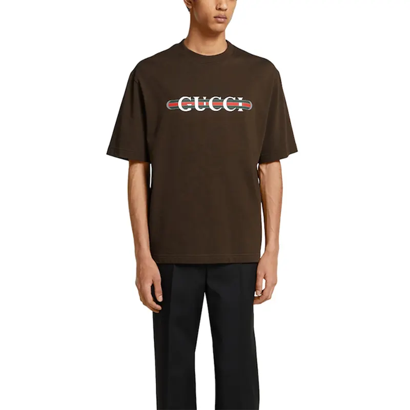 グッチ プリントコットンジャージーTシャツ コピー商品 gc321123