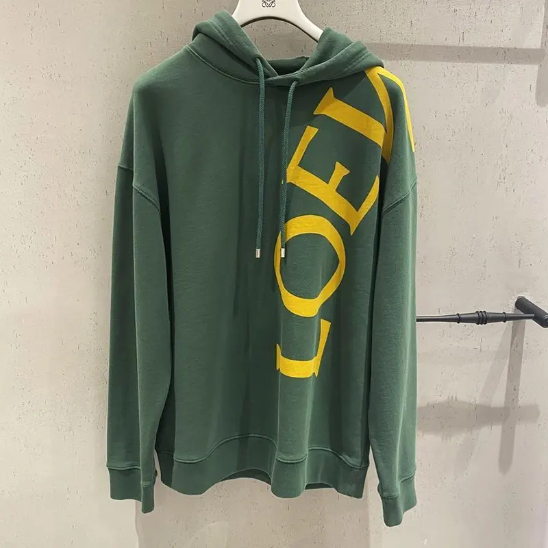 ロエベ Relaxed fit hoodie コットン パーカー コピー商品 3色 ly200215122