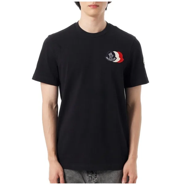 モンクレール ロゴ コットン Tシャツ コピー 8C00056 89AUG