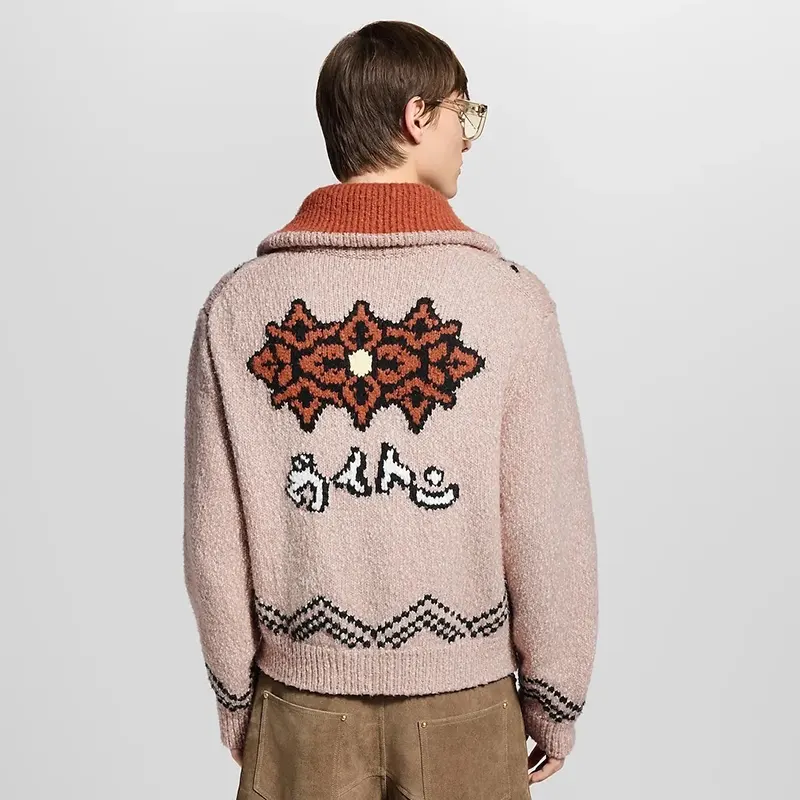 関税込ルイヴィトン x NIGO コラボ ジップニットブルゾン コピー商品 1AIM54