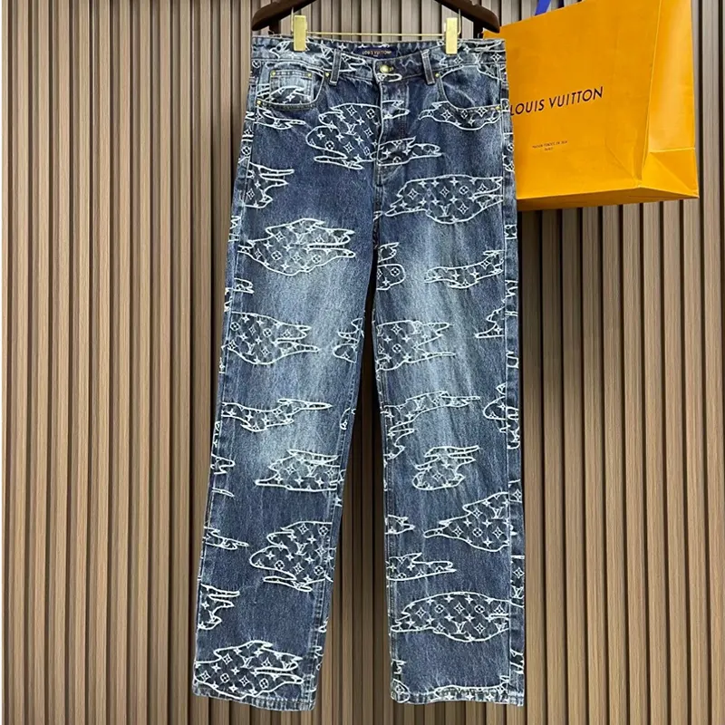 ルイヴィトン モノグラム デニム スケートパンツ 並行輸入品 1AILUU