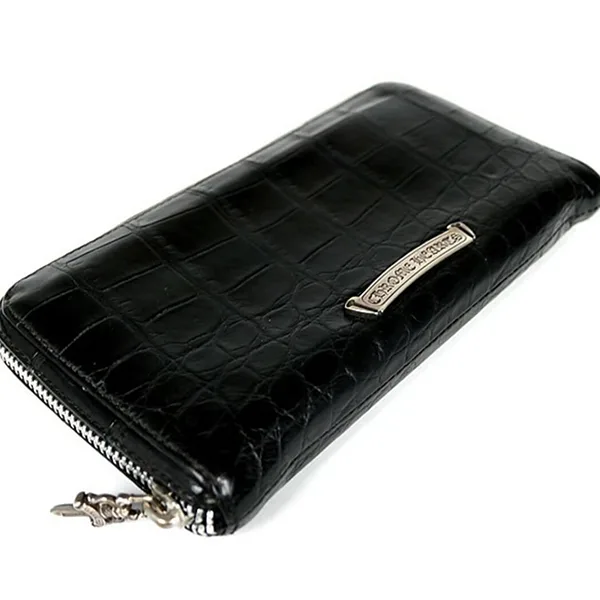 クロムハーツ 偽物 REC F ZIP CHプラス ウォレット 長財布 ラウンドファスナー アリゲーター ch259102