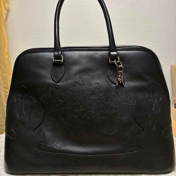 [N級品]入手困難品！クロムハーツ レザー ボストンバッグ スーパーコピー ch259108