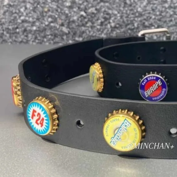 大人気定番☆[N級品]【バレンシアガ ベルト パチモン】Embellished leather belt レザー ベルト bl25945