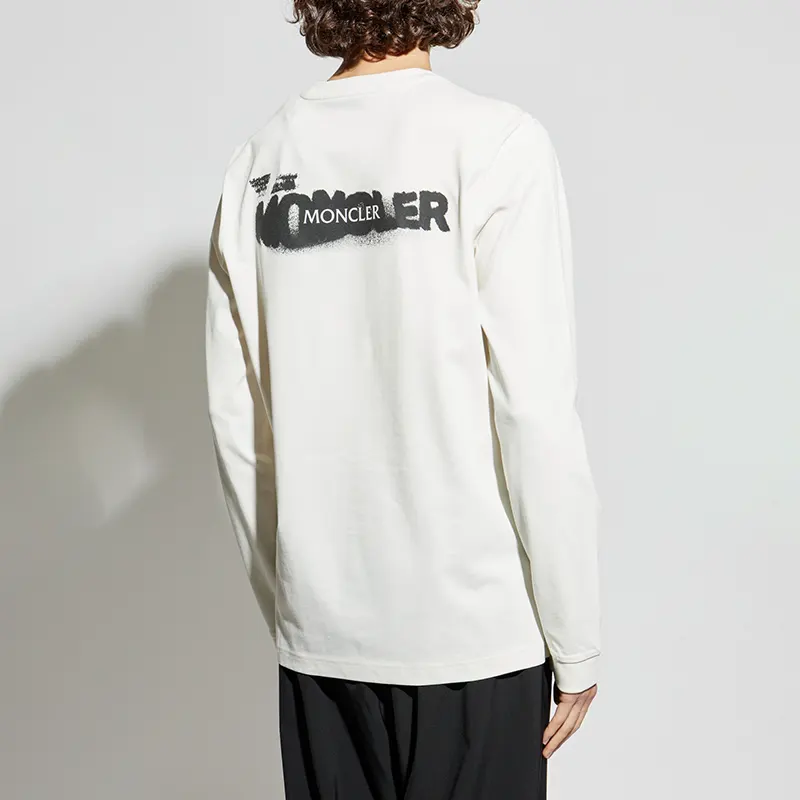 送料無料モンクレール n級品 グラフィック ロング Tシャツ 2色 mk31156263