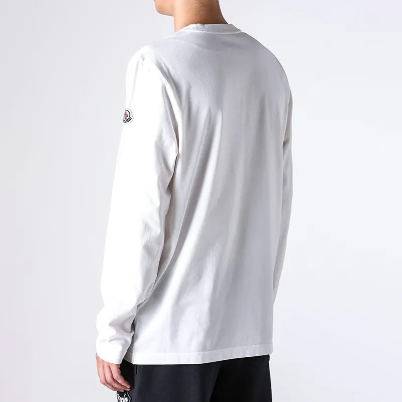 [N級品]新作限定モンクレール ロゴ ロングスリーブ 长袖 Tシャツ 並行輸入品 2色 mk21135521
