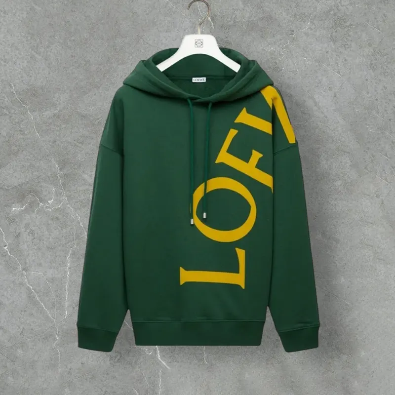 ロエベ Relaxed fit hoodie コットン パーカー コピー商品 3色 ly200215122