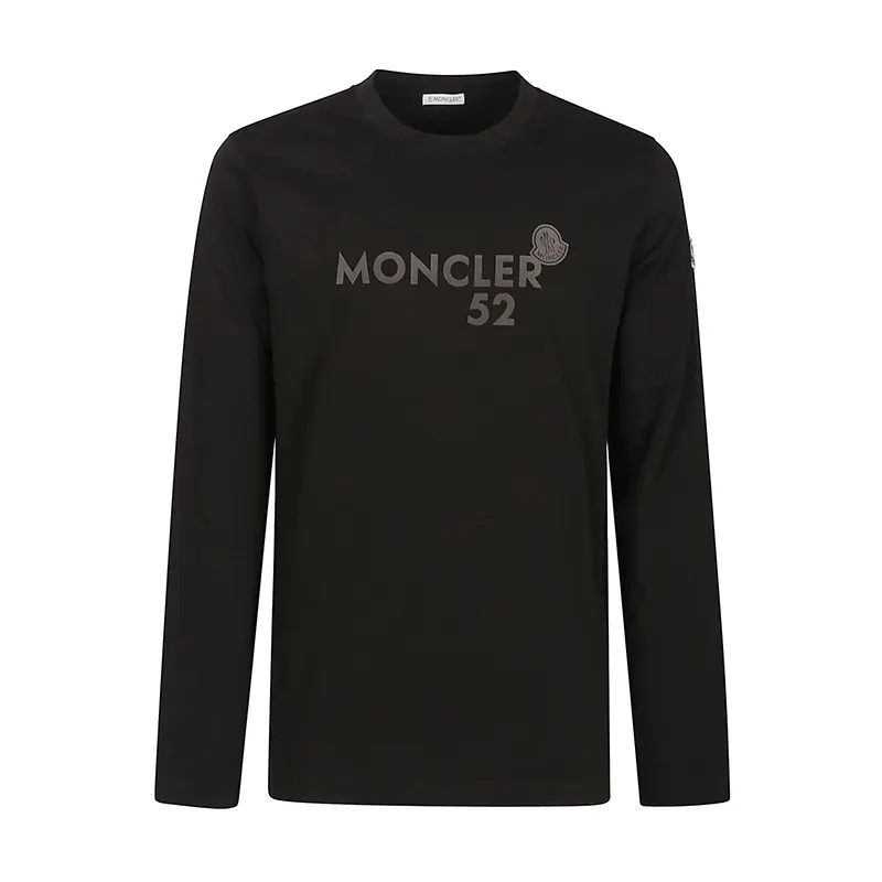 [N級品]新作限定モンクレール ロゴ ロングスリーブ 长袖 Tシャツ 並行輸入品 2色 mk21135521
