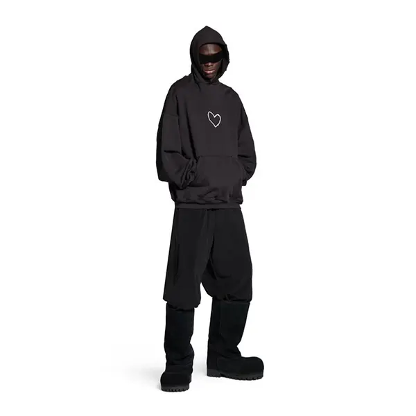 バレンシアガ Lovey Hoodie Oversized コットン パーカー 739024TQVV99034
