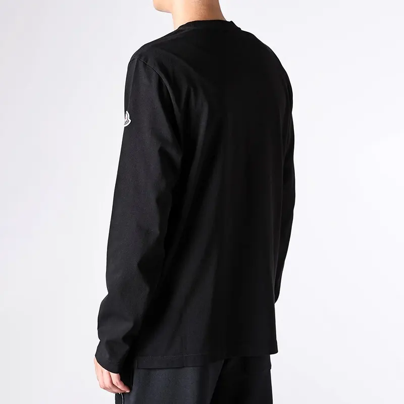 [N級品]新作限定モンクレール ロゴ ロングスリーブ 长袖 Tシャツ 並行輸入品 2色 mk21135521