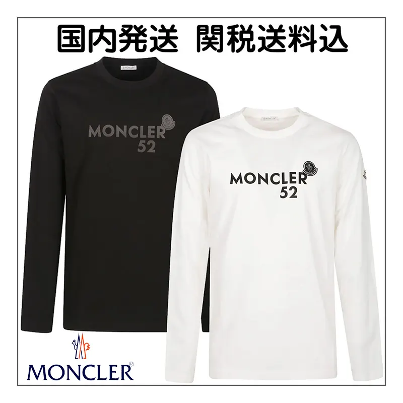 [N級品]新作限定モンクレール ロゴ ロングスリーブ 长袖 Tシャツ 並行輸入品 2色 mk21135521