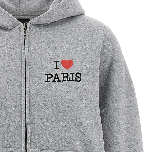即発送★バレンシアガ I LOVE PARIS & バレンシアガ 偽物 アンダーアーマー ジップアップパーカー 803264TSVI51300
