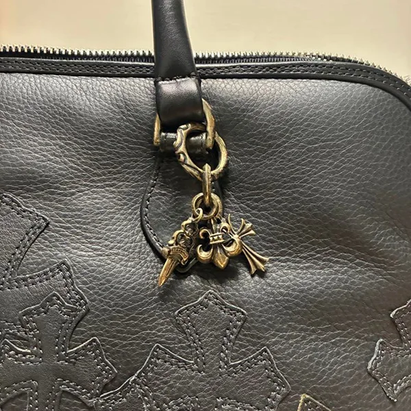 [N級品]入手困難品！クロムハーツ レザー ボストンバッグ スーパーコピー ch259108