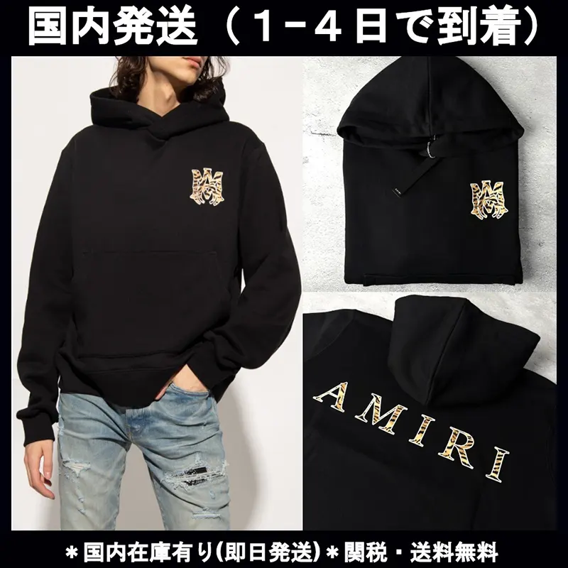 注目度抜群!アミリ ロゴ フーディ パーカー コピー商品 am665215