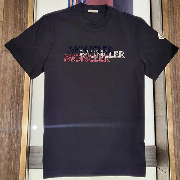 2025SS◆[N級品]モンクレール トリプルレタリングTシャツ スーパーコピー mc259239
