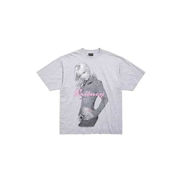ギフト人気◆バレンシアガ Music Britney Spears Series Tシャツ 偽物 bl25912
