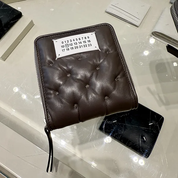 【スーパーコピーN級品】マルジェラ グラムスラム 財布 コピー ダークブラウン SALE SA1UI0031