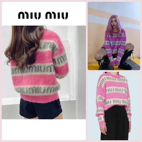 ★ミュウミュウ★カシミヤ セーター 偽物【日本未入荷☆】MML482​