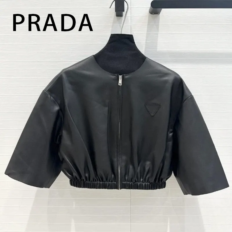 完売人気プラダ ナッパレザーのボンバージャケット コピー商品 pld15448548