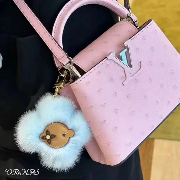 【可愛い♡】ルイヴィトン 偽物 キーホルダー･ヴィヴィエンヌ ファー スキー M02300